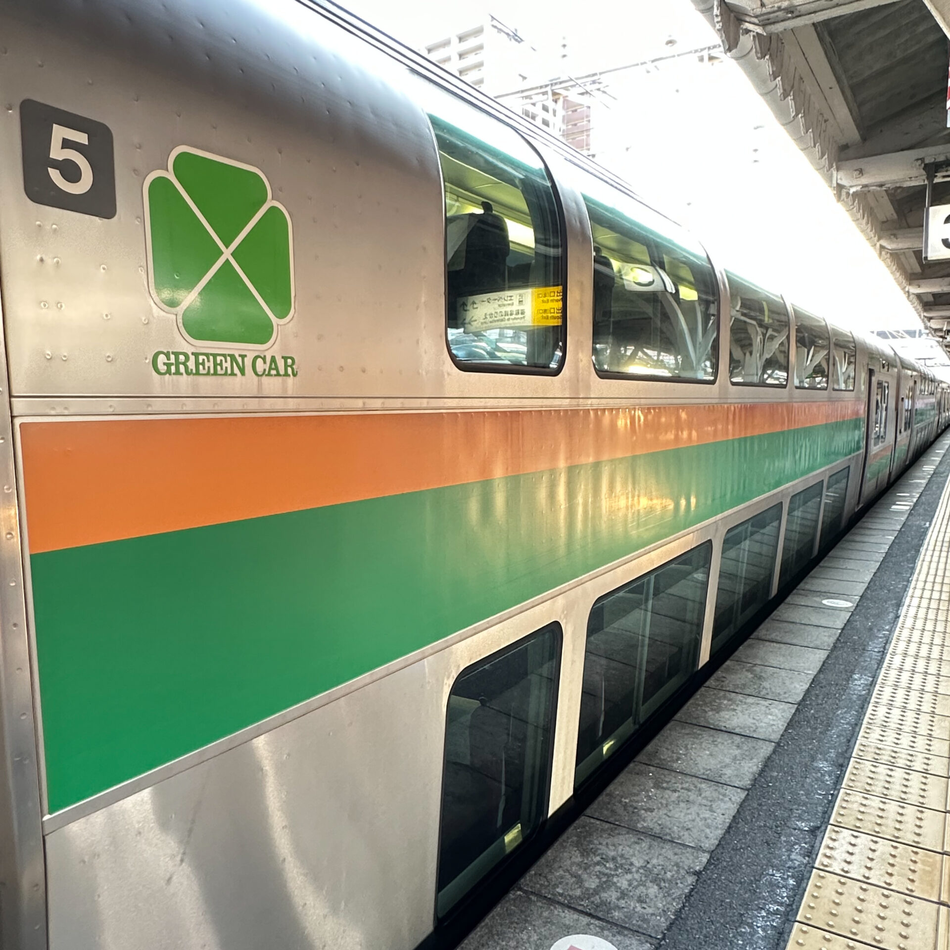 上野東京ライン普通列車グリーン車