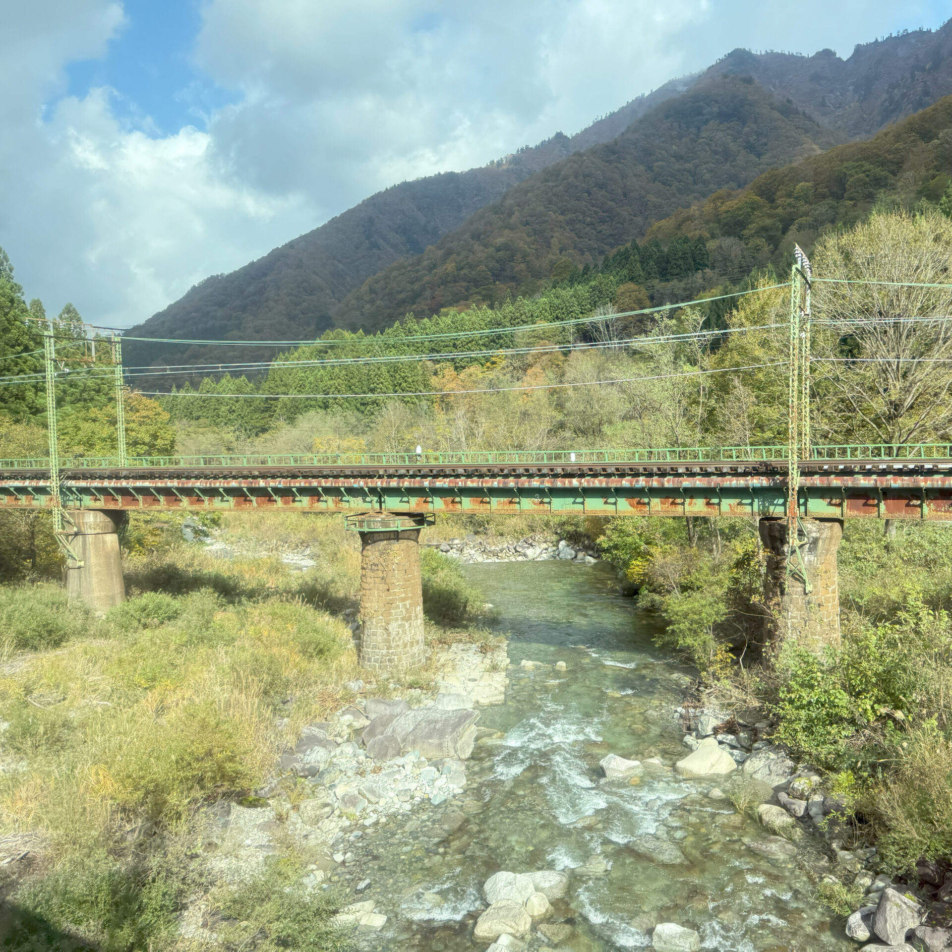 上越線土樽駅付近