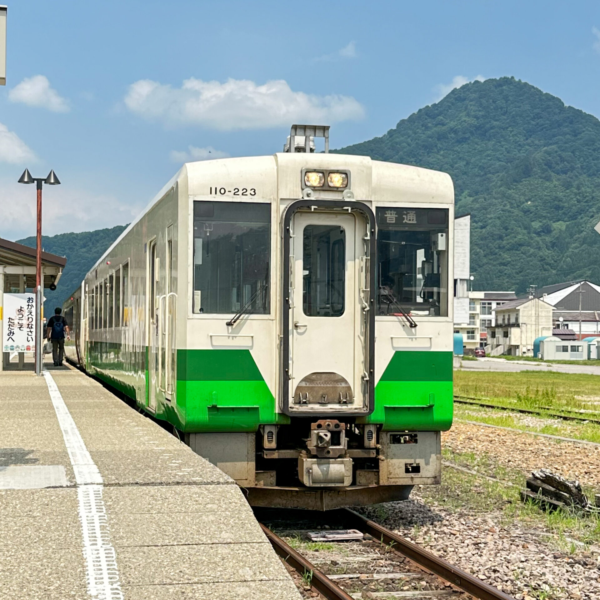 只見線只見駅