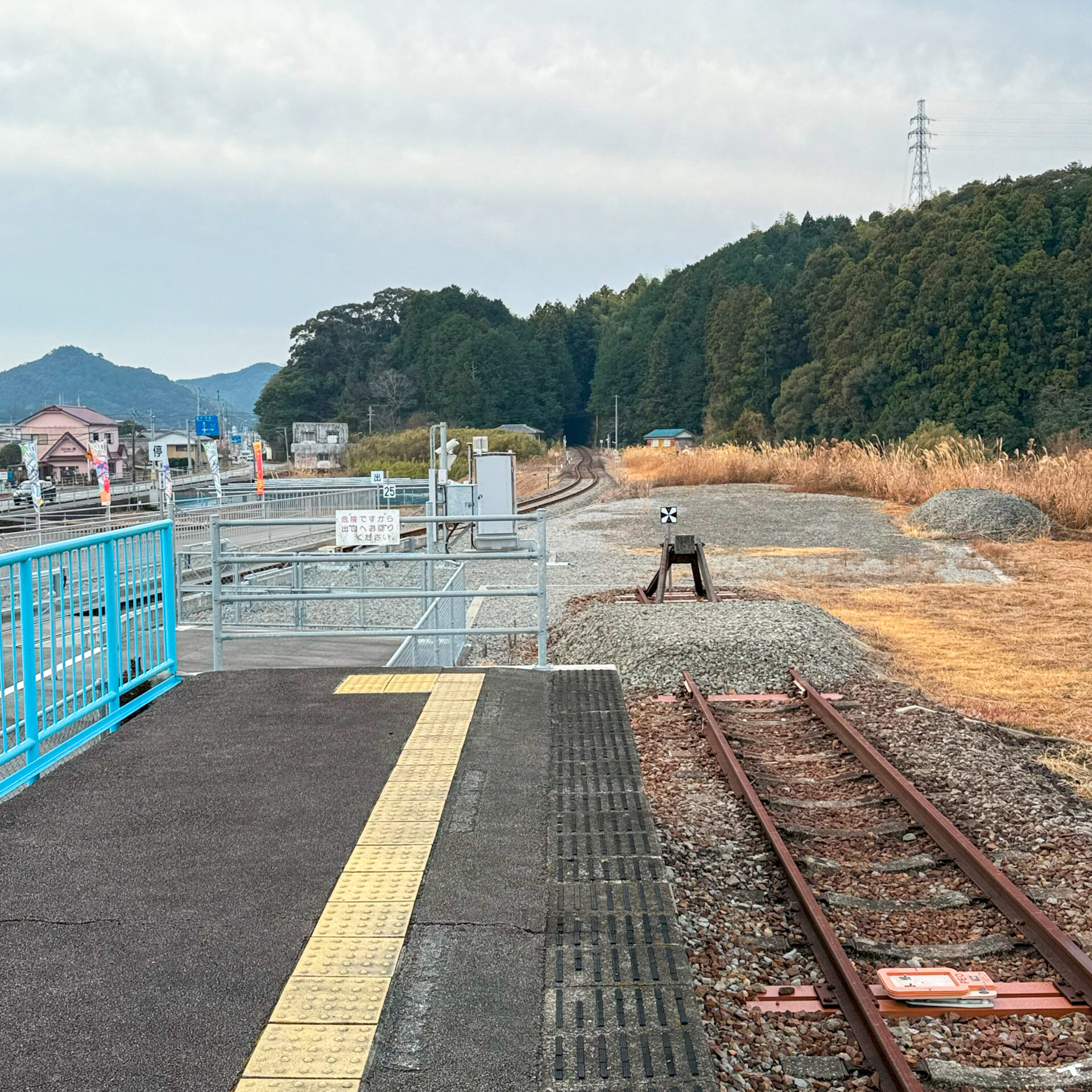 阿波海南駅構内