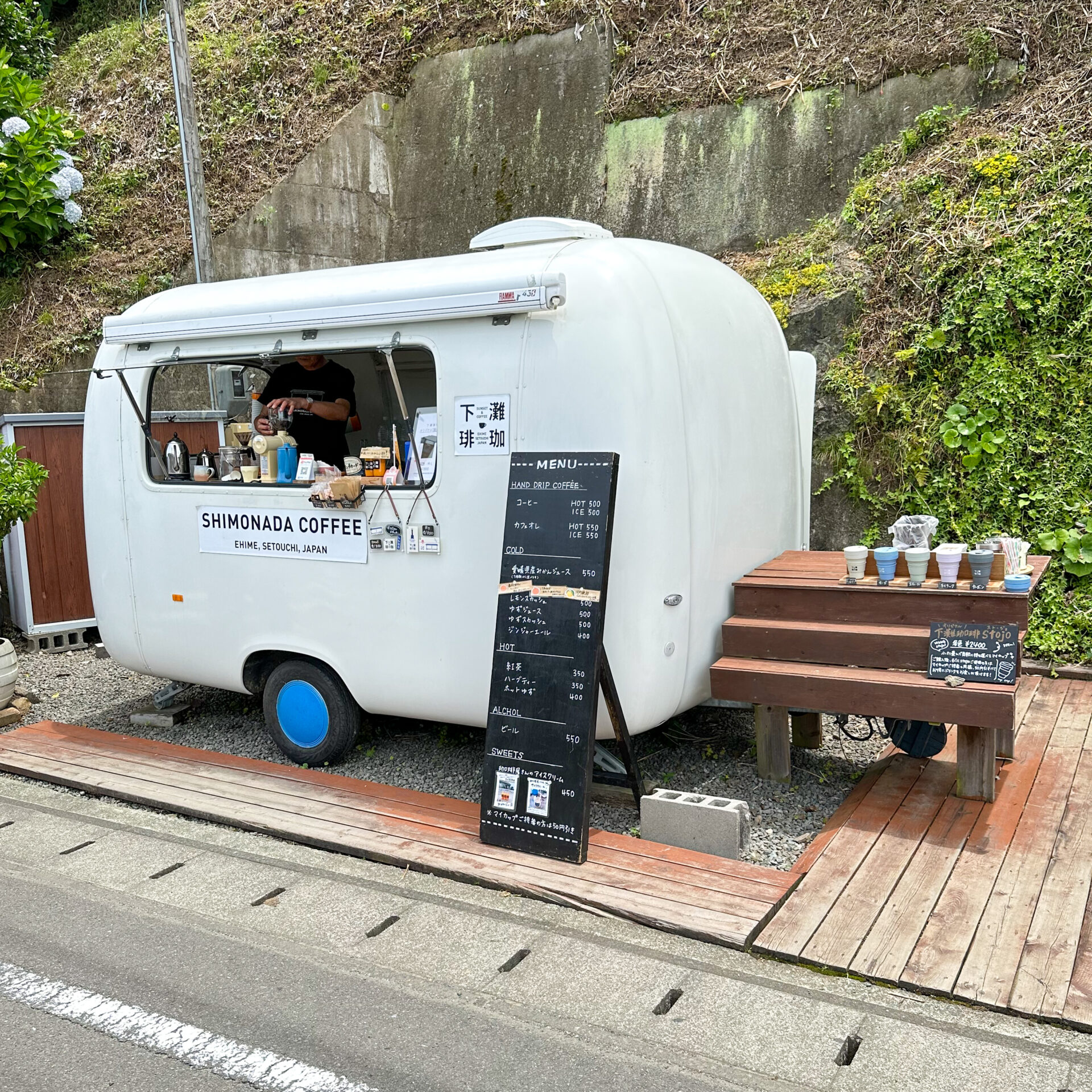 下灘駅キッチンカー